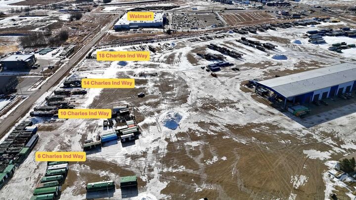 Property Photo: 18 Charles Industrial Way AB T4S 0A6