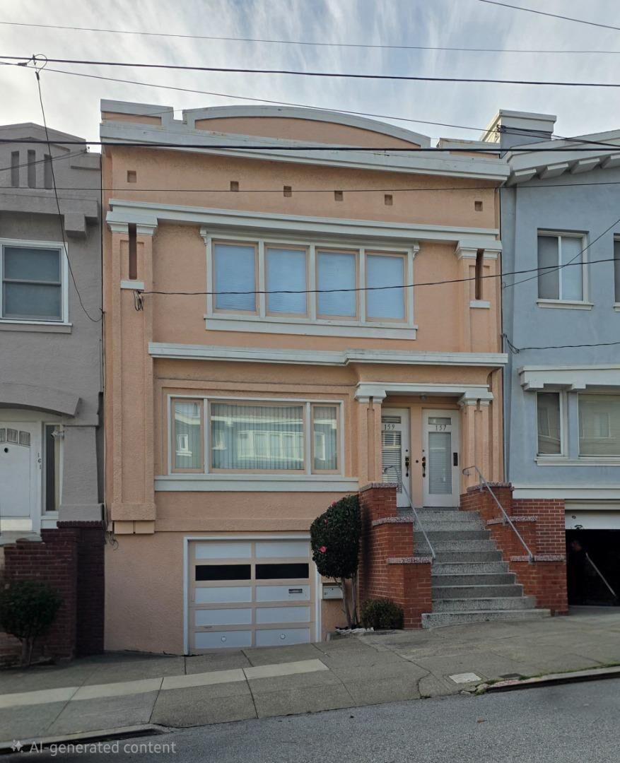 Property Photo: 157 - 159 Collins Street CA 94118