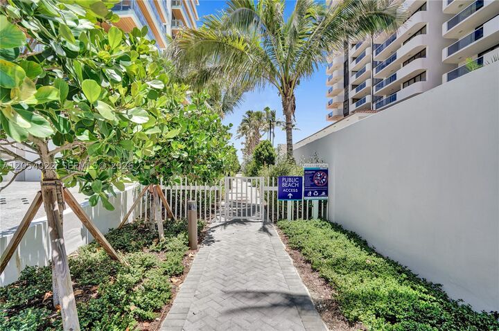 Property Photo: 5700 Collins Ave 10C FL 33140