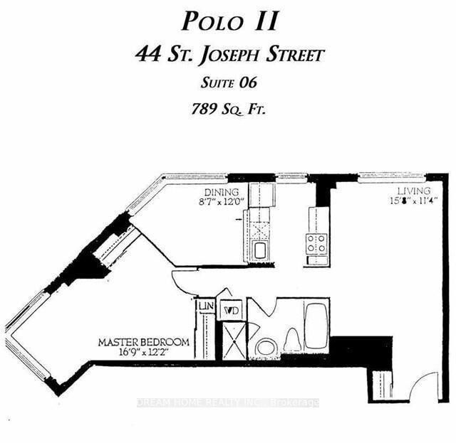 Property Photo:  44 St Joseph Street 1106  ON M4Y 2W4 