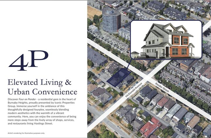 Property Photo: 3982 Pender Street 1 BC V5C 2L6