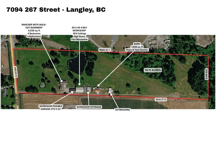 Property Photo: 7094 267 Street BC V4W 1W2