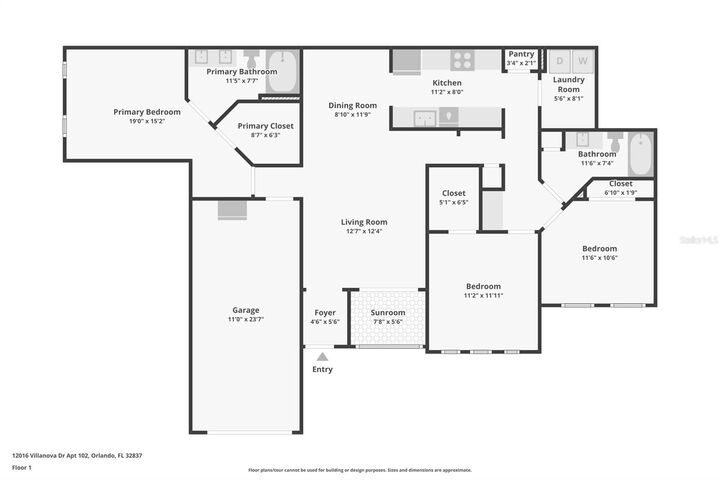 Property Photo:  12016 Villanova Drive 102  FL 32837 