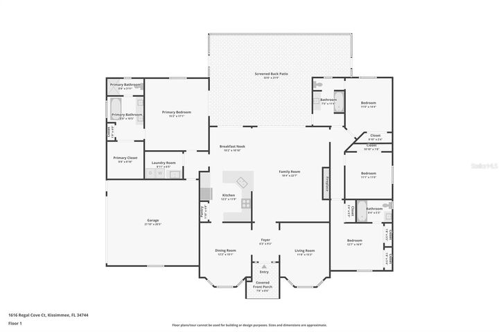 Property Photo:  1616 Regal Cove Court  FL 34744 