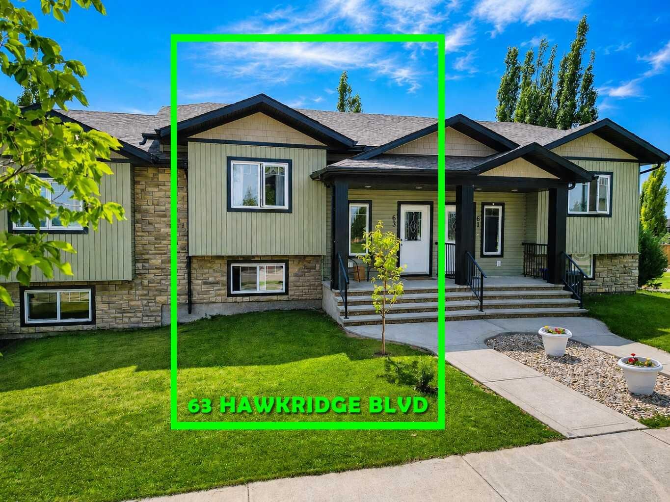 Property Photo: 63 Hawkridge Boulevard AB T0M 1R0