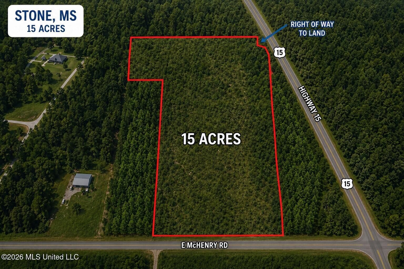 Property Photo: 2771 E McHenry Road MS 39574