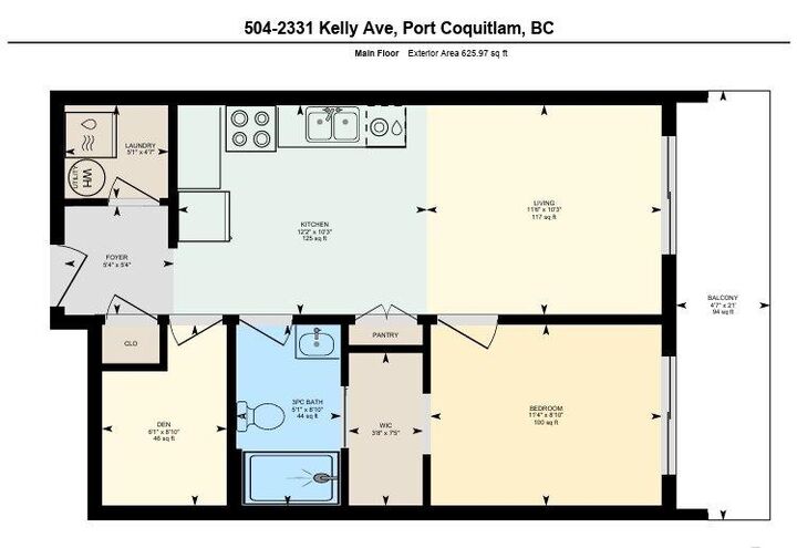 Property Photo:  2331 Kelly Avenue 504  BC V3C 1Y3 