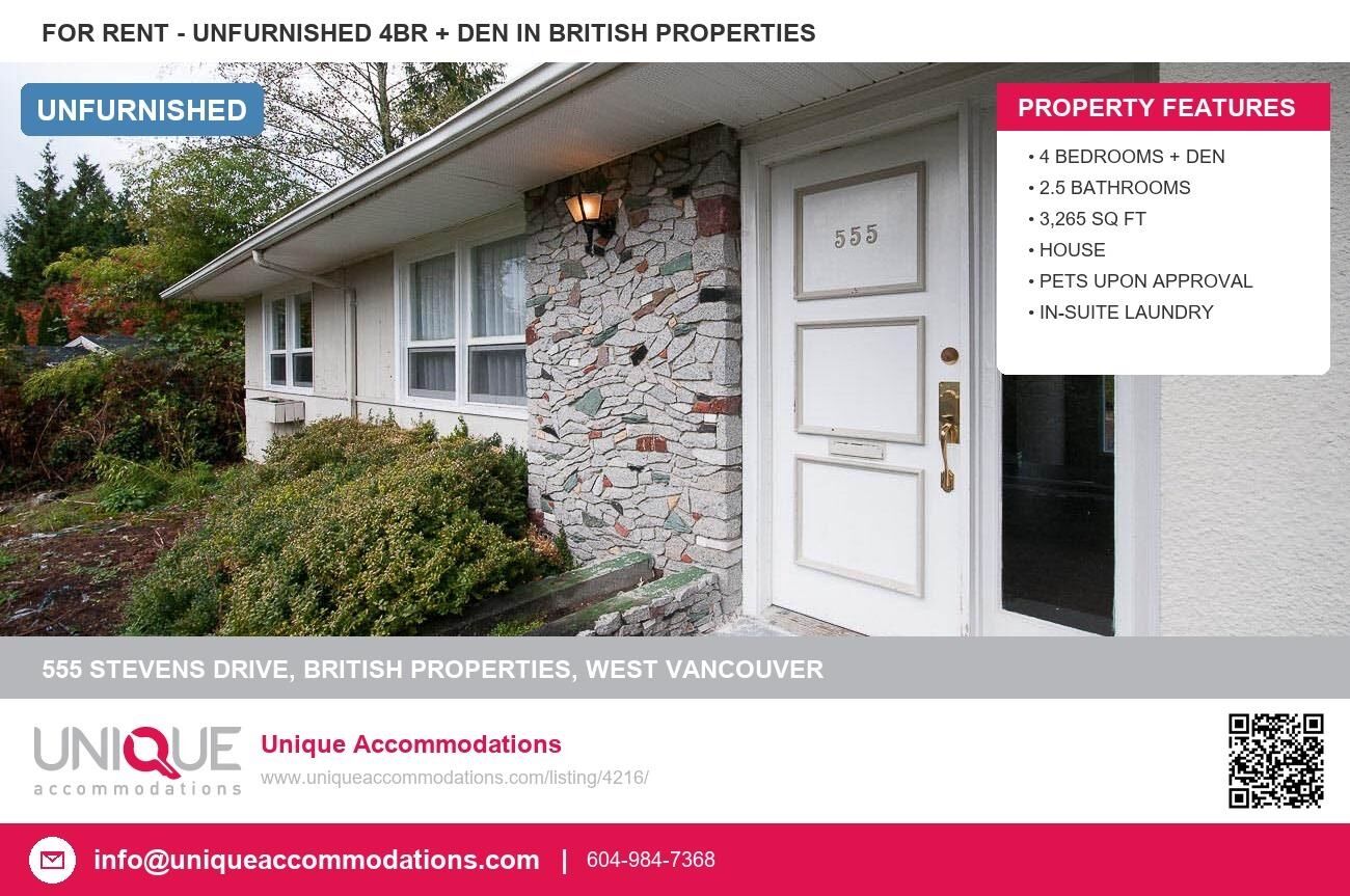 Property Photo:  555 Stevens Drive  BC V7S 1E1 