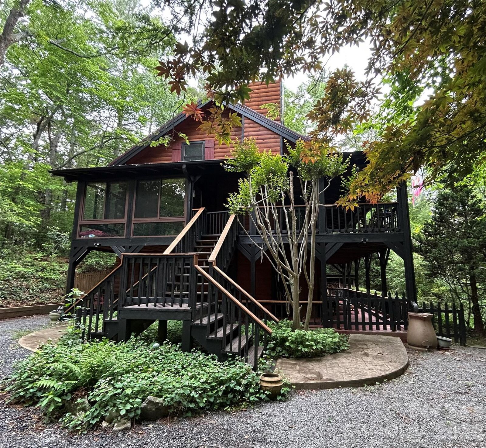 Property Photo:  696 Top Of The Mountain Road  NC 28739 