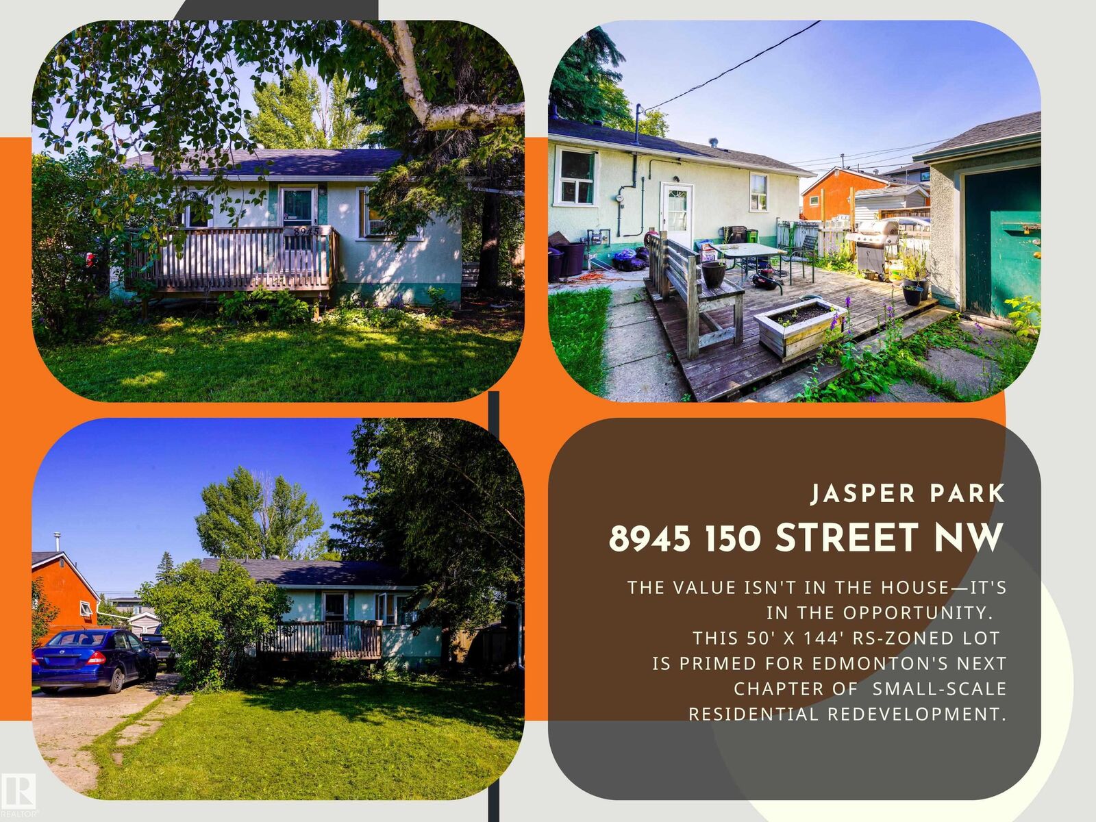 Property Photo: 8945 150 Street NW AB T5R 1E6