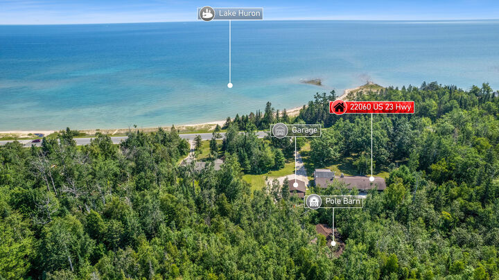 Property Photo: 22060 N U.s. 23 MI 49759