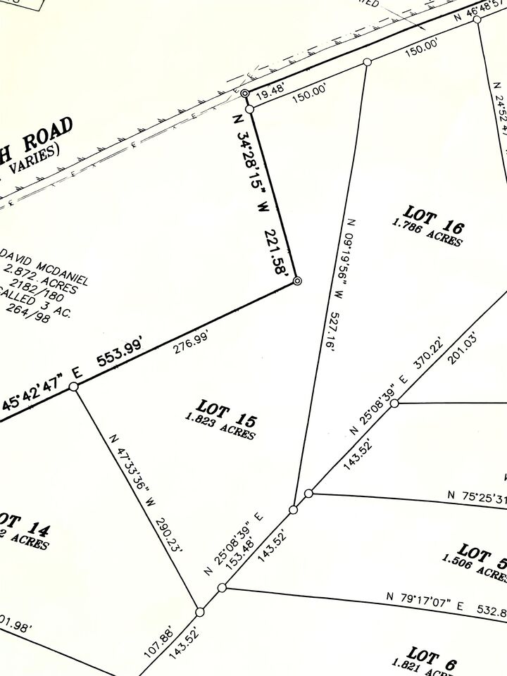 Property Photo: Lot 15 Antioch Road TX 78659