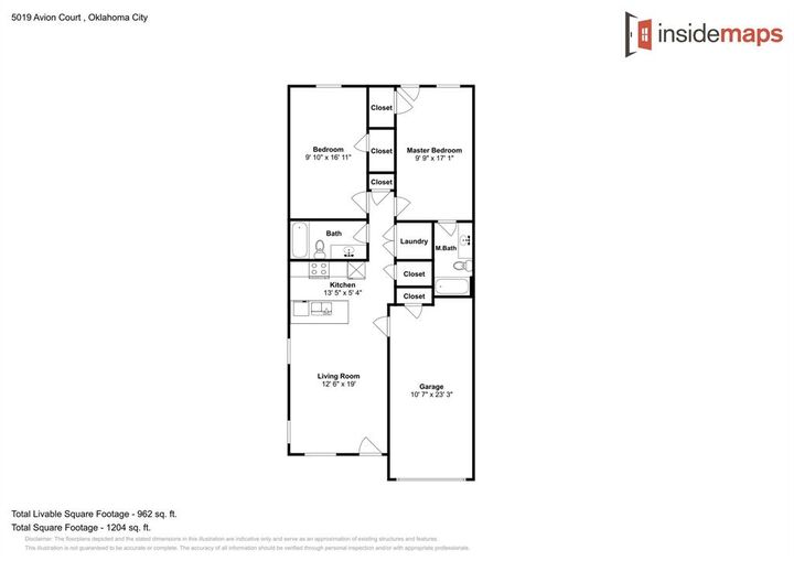 Property Photo: 5017 Avion Court OK 73135