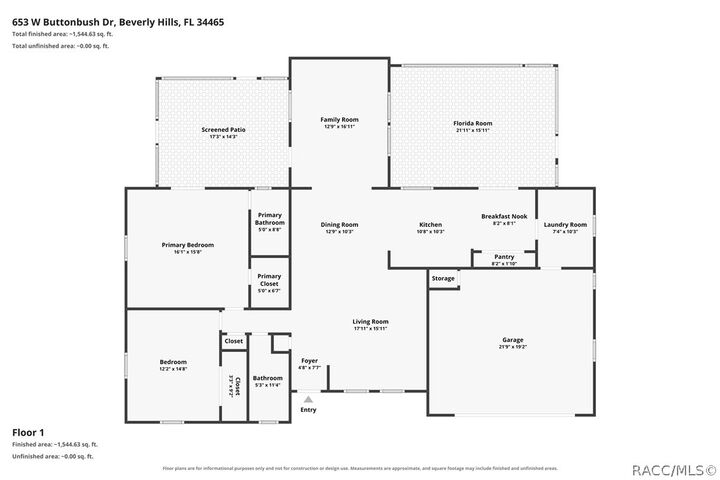 Property Photo: 653 W Buttonbush Drive FL 34465