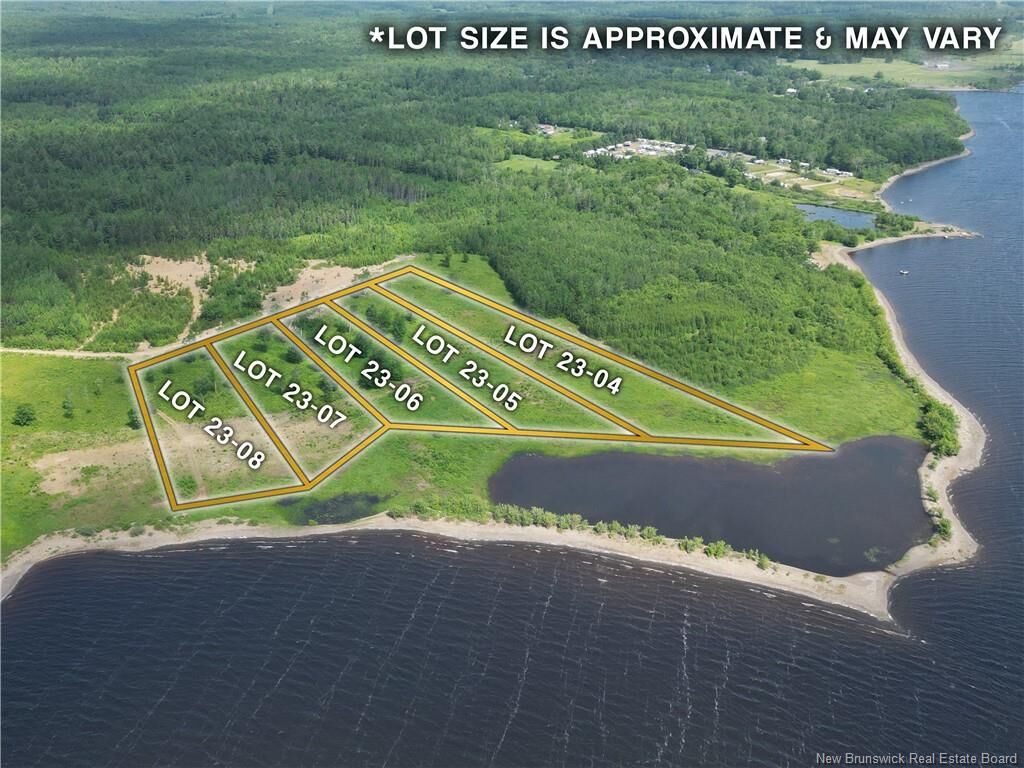 Property Photo:  Lot 23-8 Blueberry Beach Road  NB E4C 3J2 