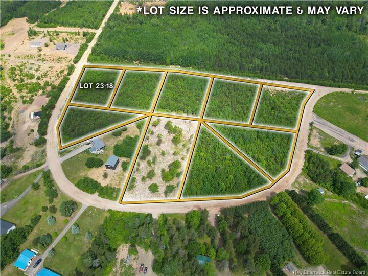 Property Photo:  Lot 23-18 Blueberry Beach Road  NB E4C 3J2 
