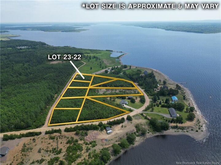Property Photo:  Lot 23-22 Blueberry Beach Road  NB E4C 3J4 
