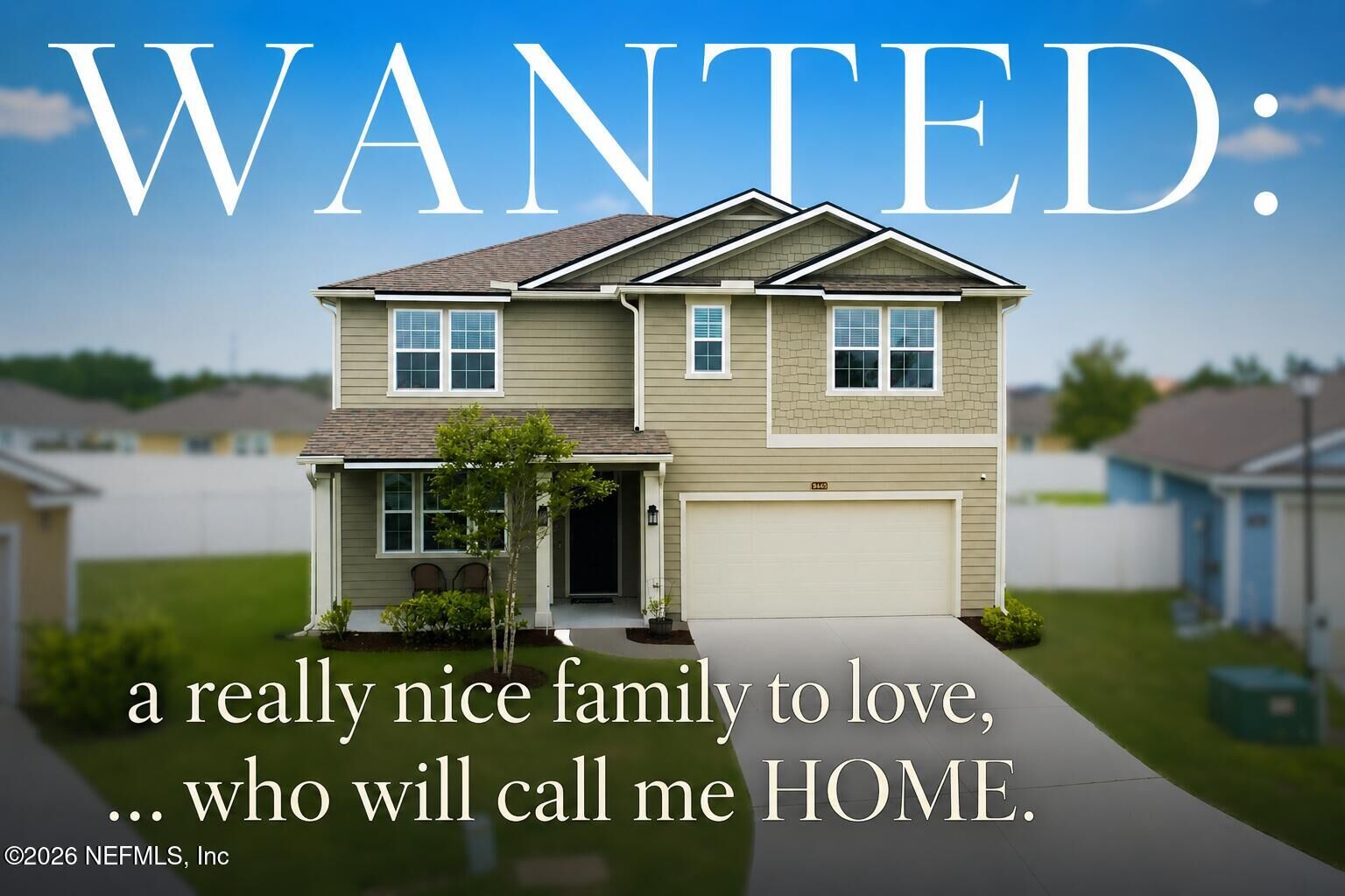 Property Photo: 3463 Belen Court FL 32068