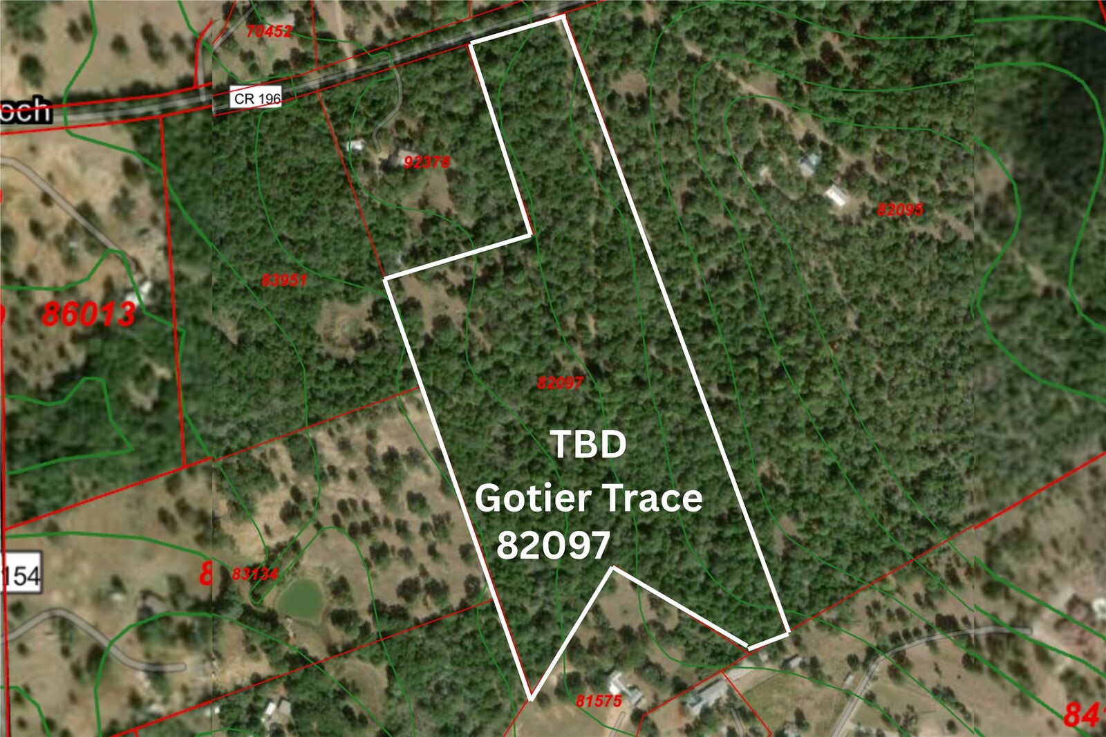 Property Photo: Tbd Gotier Trace Road TX 78659