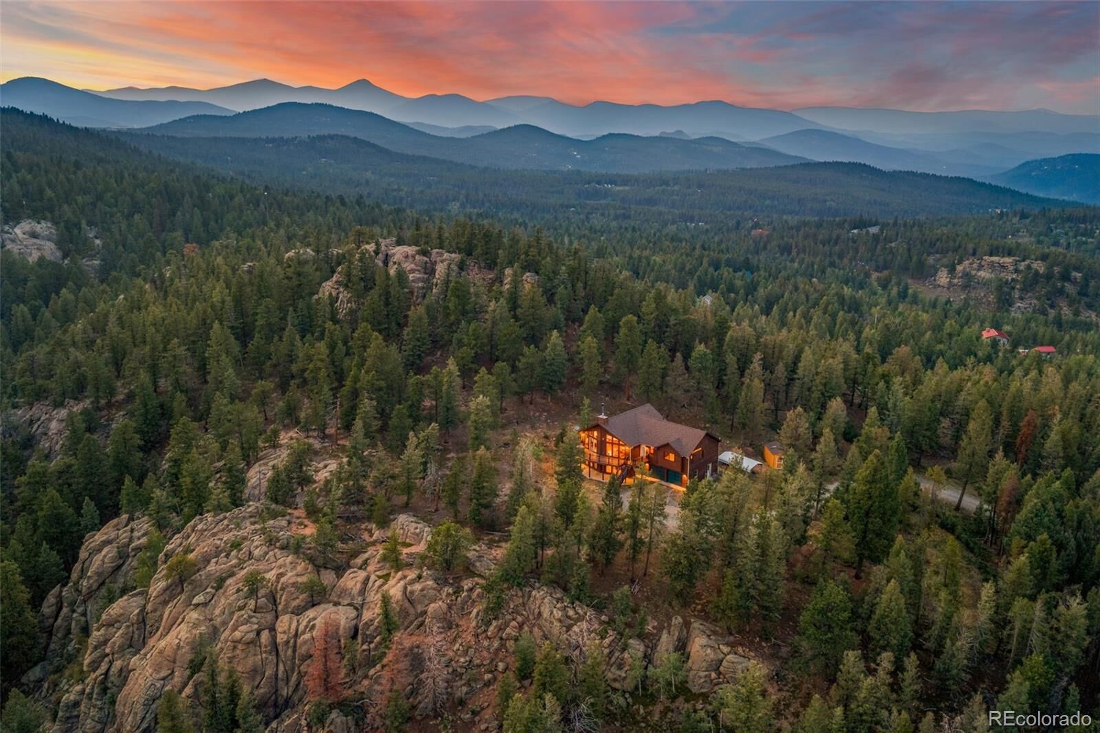 Property Photo:  9831 S Warhawk Road  CO 80433 