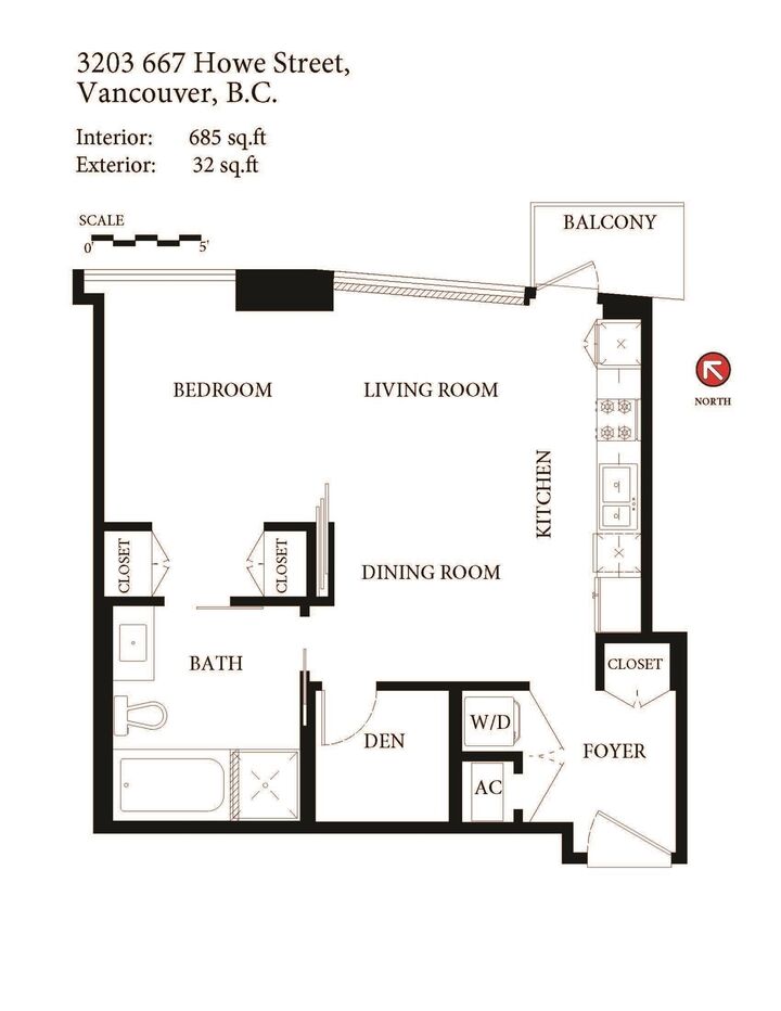 Property Photo: 667 Howe Street 3203 BC V6C 0B5