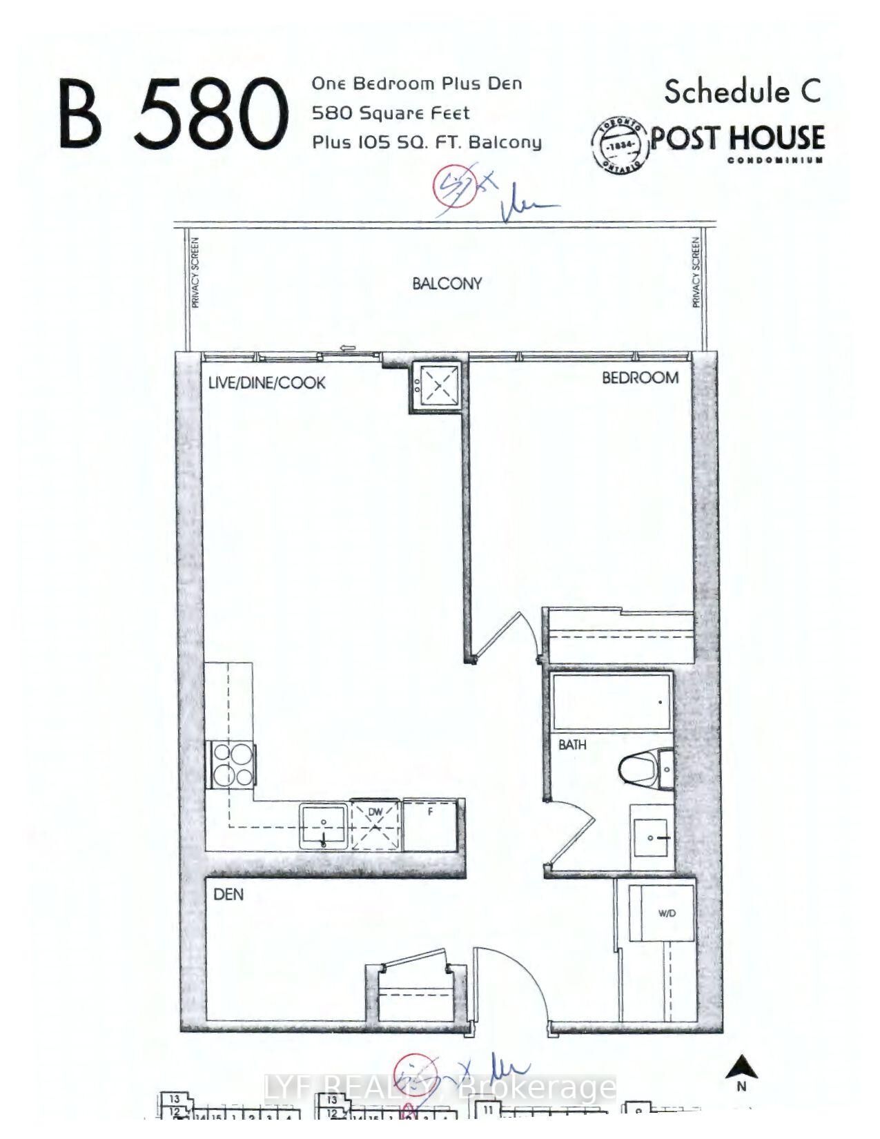 Property Photo: 105 George Street 402 ON M5A 0L4