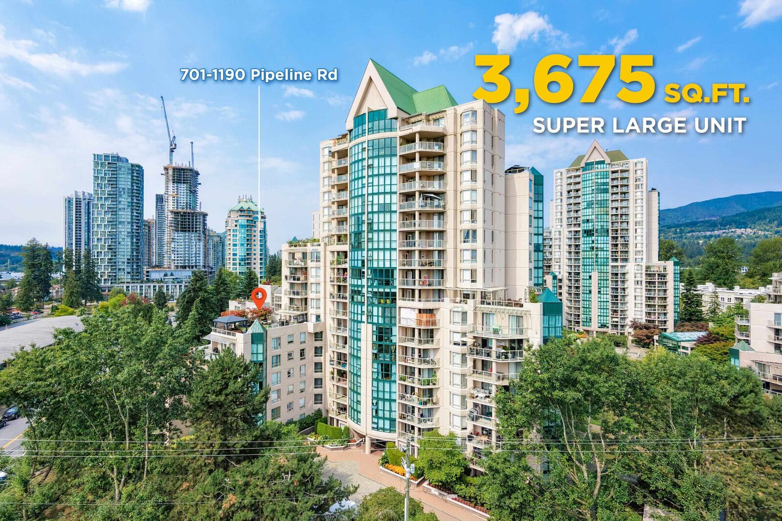 Property Photo: 1190 Pipeline Road 701 BC V3B 7T9