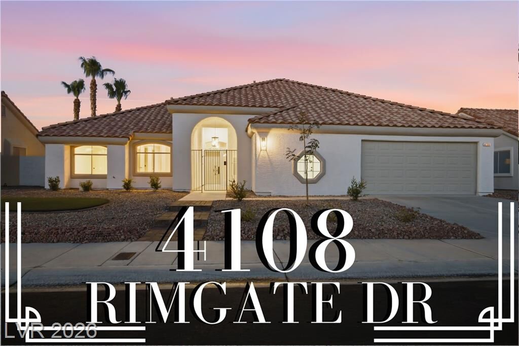 Property Photo:  4108 Rimgate Drive  NV 89129 