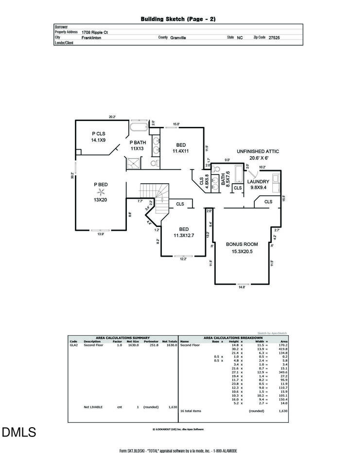 Property Photo:  1708 Ripple Court  NC 27525 