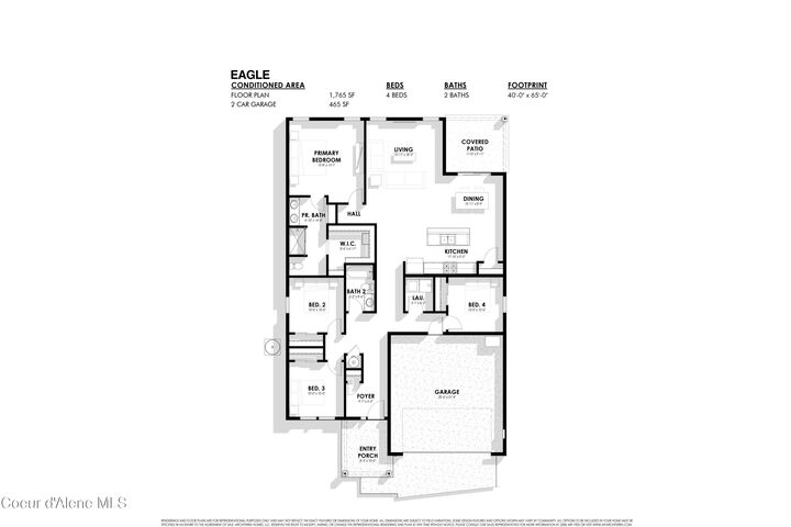 Property Photo: 4891 W Homeward Bound Blvd ID 83815