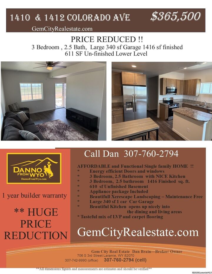 Property Photo: 1414 S Colorado Street WY 82070