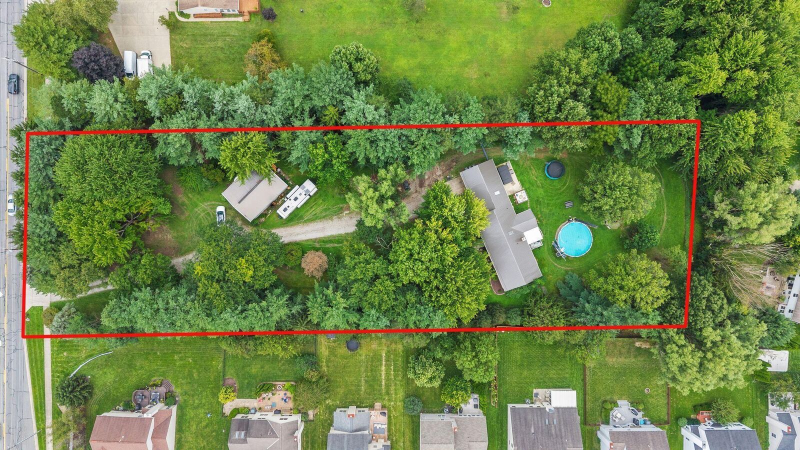 Property Photo: 6711 Tussic Street Road OH 43082