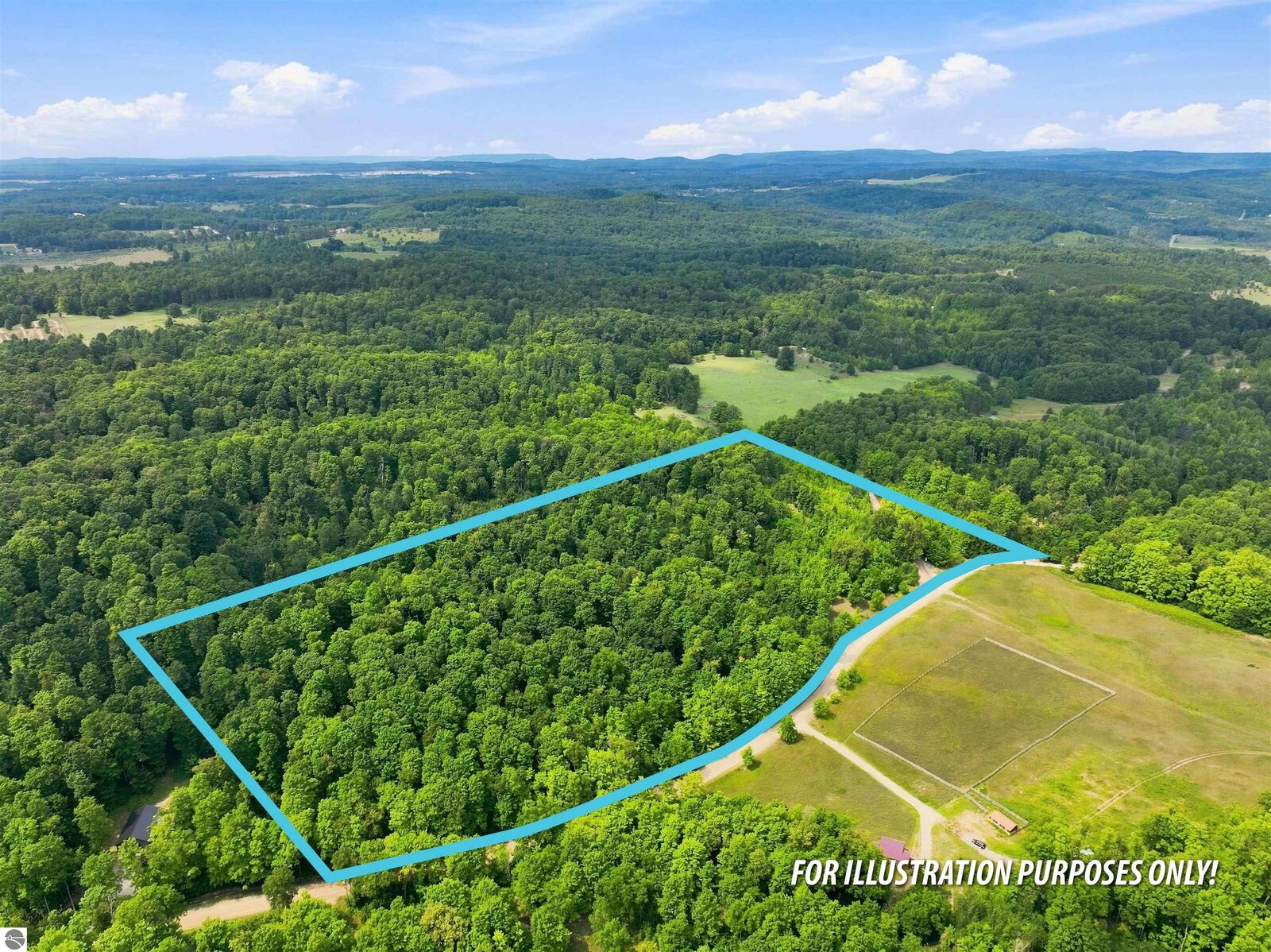 Property Photo: 27.5 Acres S Hill Road MI 49621