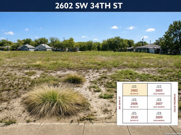 Property Photo: 2606 SW 34th Street TX 78237