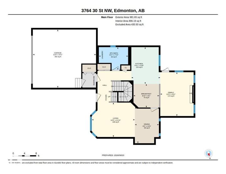 Property Photo:  3764 30 Street NW  AB T6T 1H6 