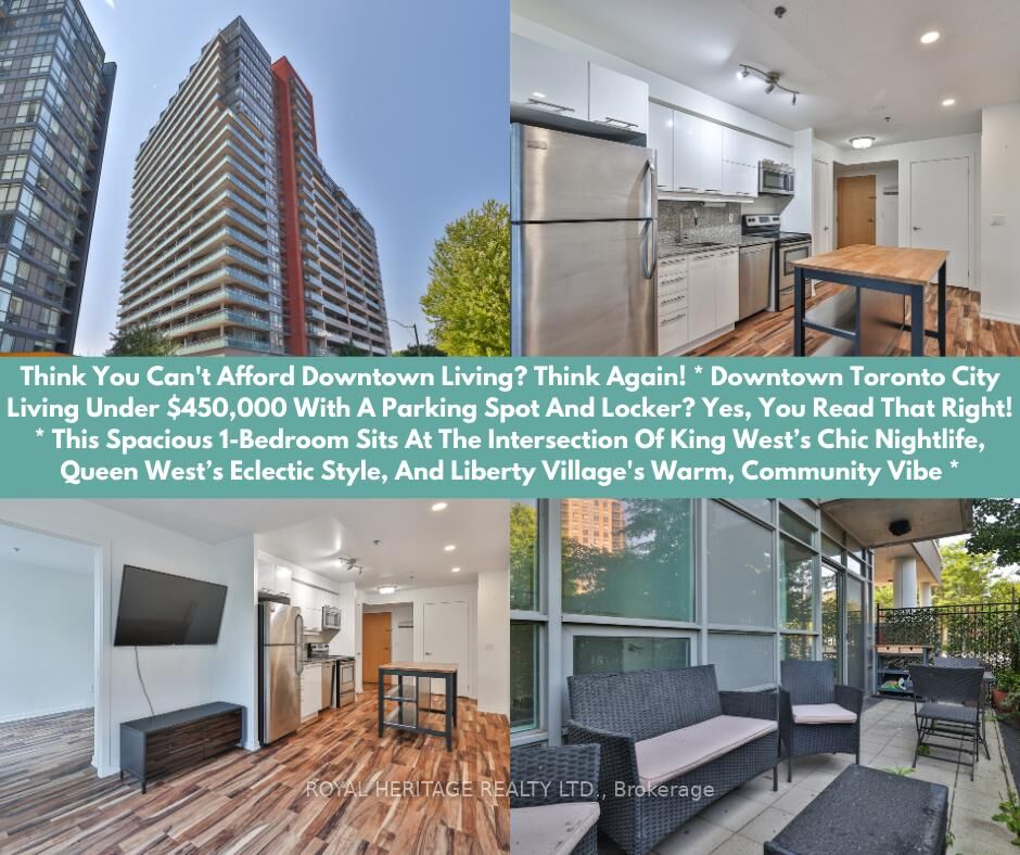 Property Photo: 38 Joe Shuster Way 104 ON M6K 0A5