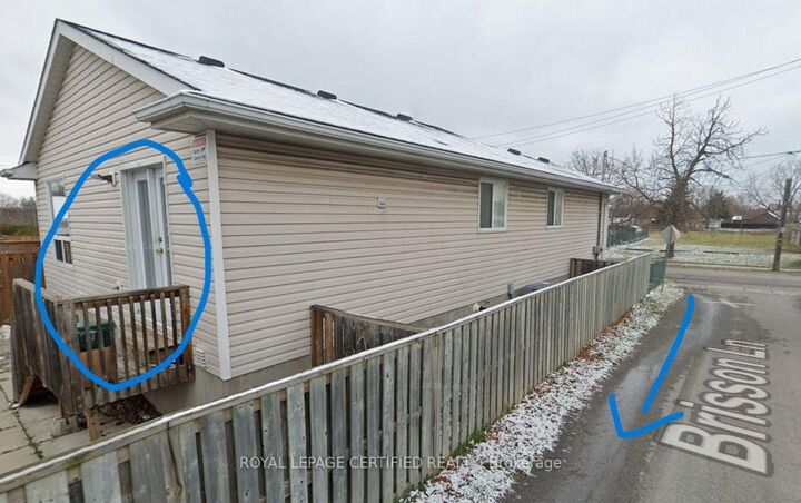 Property Photo:  6 Lincoln Avenue Bsmt  ON L2P 2H9 