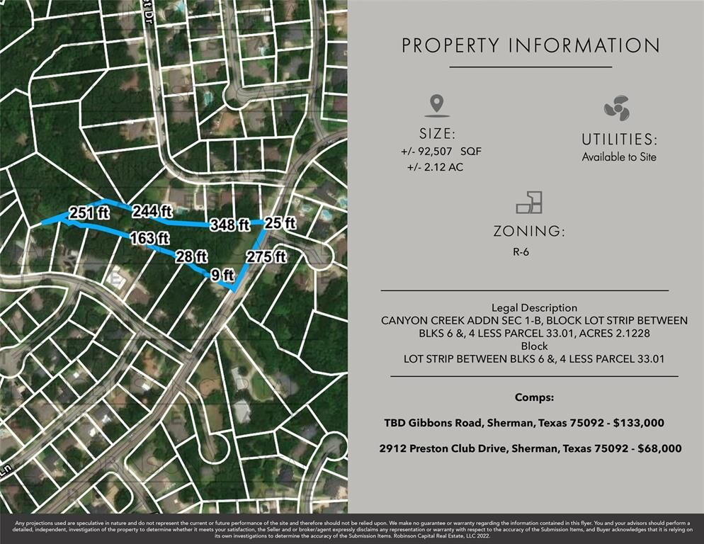 Property Photo: 0 W Lamberth Road TX 75092