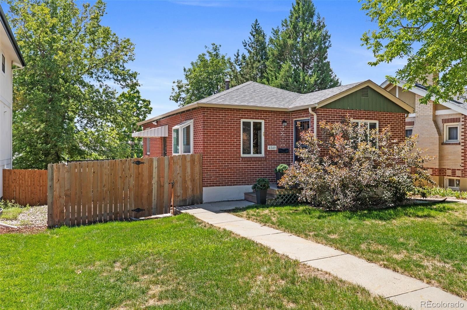 Property Photo: 4840 W 30th Avenue CO 80212