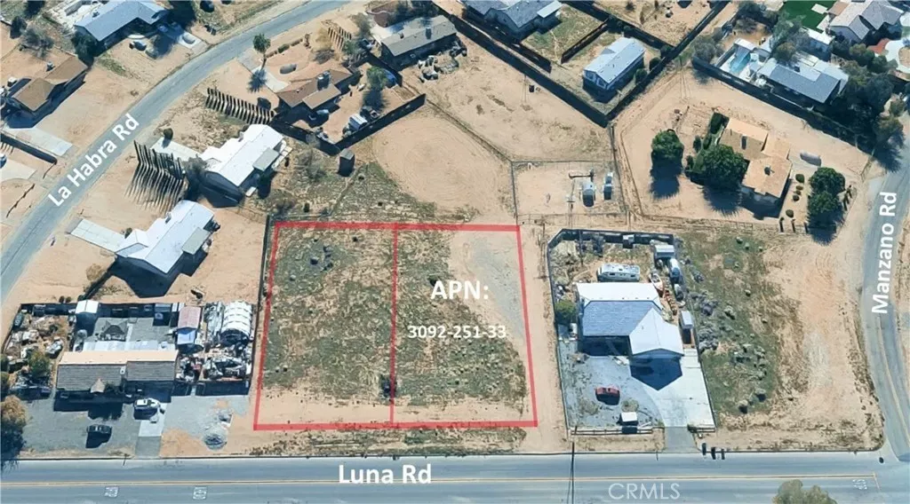Property Photo:  0 Luna Rd  CA 92392 