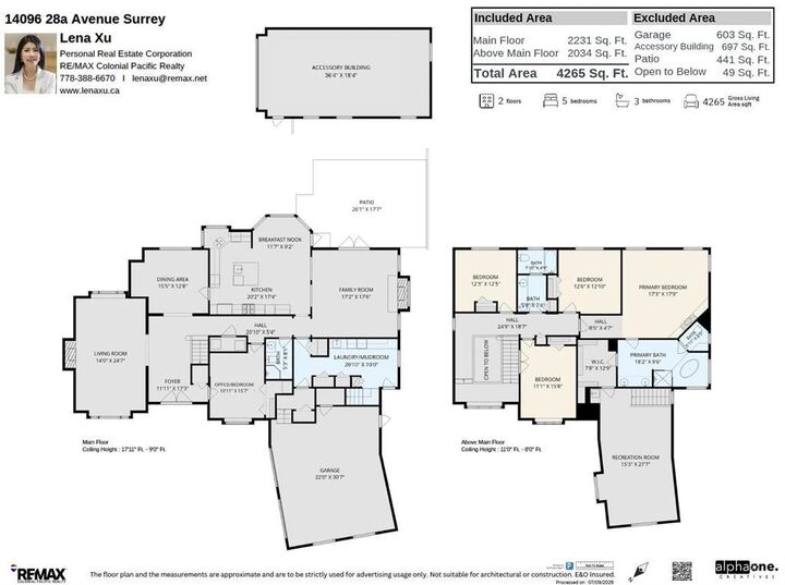Property Photo:  14096 28A Avenue  BC V4P 2H8 