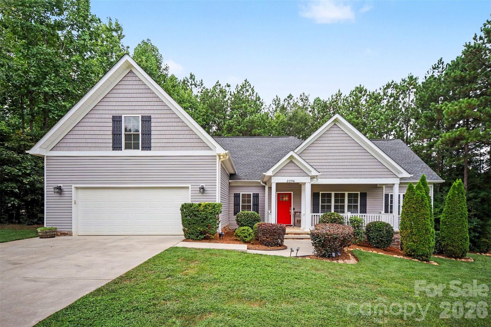 Property Photo:  3396 Long Cedar Lane  NC 28006 