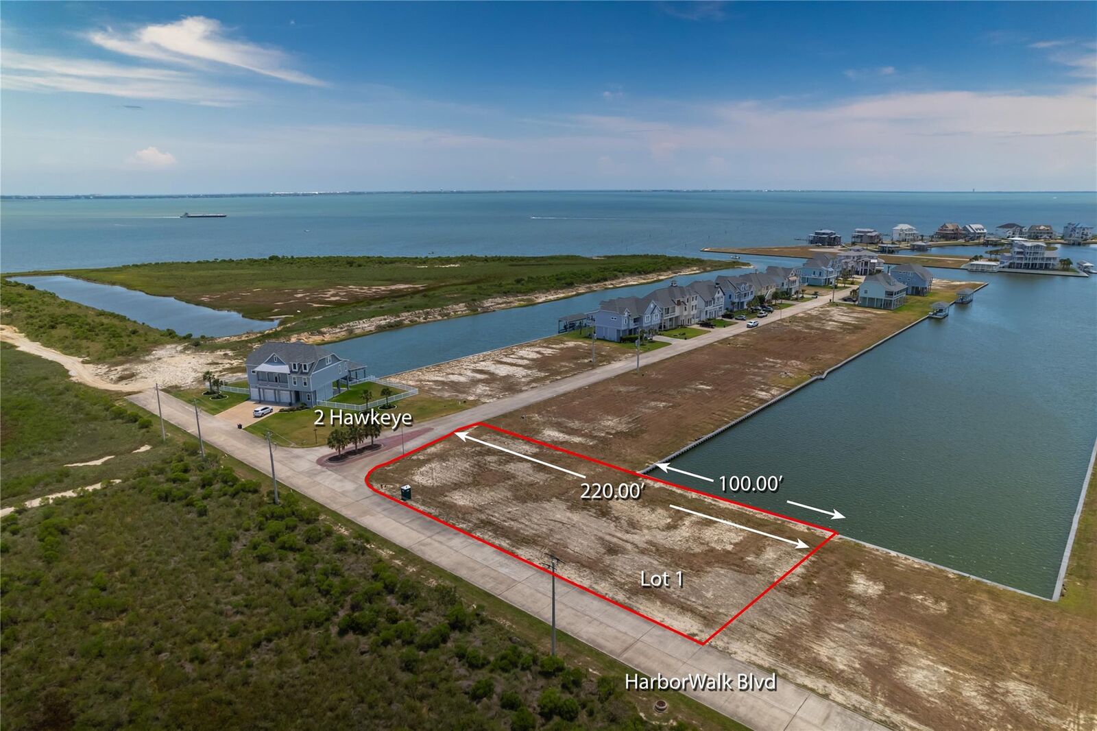 Property Photo:  2 Hawkeye  TX 77563 