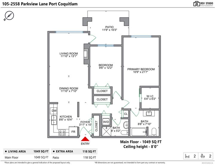 Property Photo: 2558 Parkview Lane 105 BC V3C 6L8