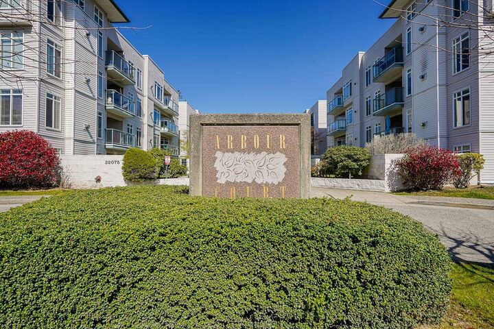 Property Photo:  32075 George Ferguson Way 208  BC V2T 2K7 
