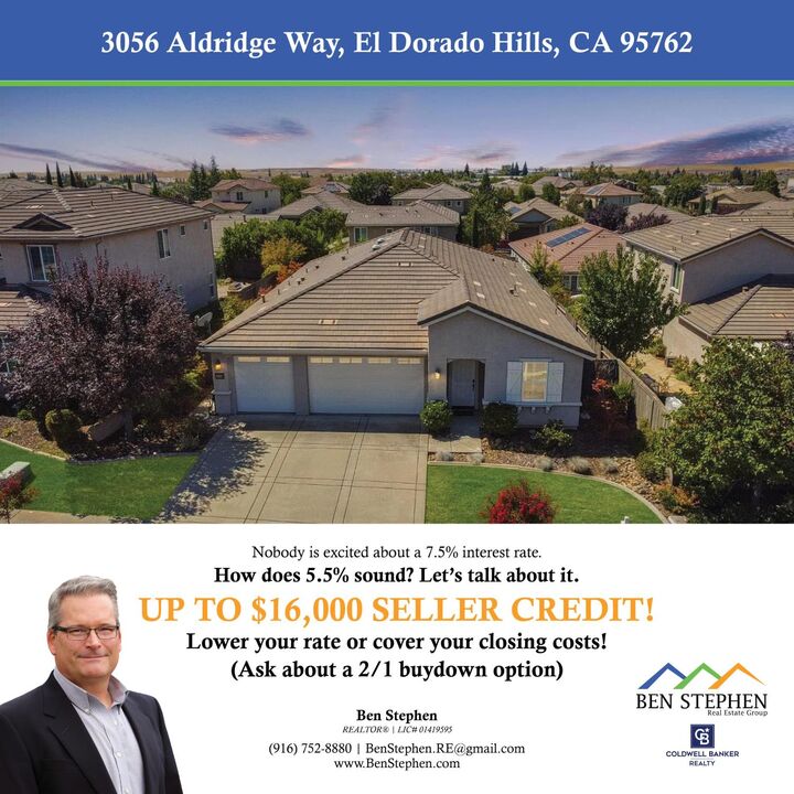 Property Photo:  3056 Aldridge Way  CA 95762 