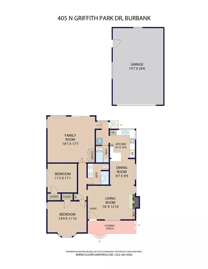 Property Photo:  405 N Griffith Park  CA 91506 