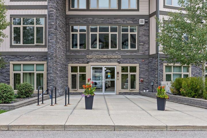 Property Photo:  45 Aspenmont Heights SW 107  AB T3H 0E6 