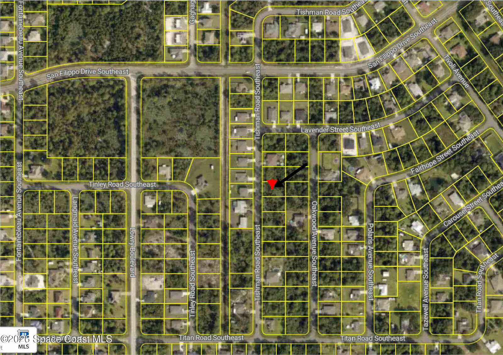 Property Photo: 2945 Tishman Road SE FL 32909