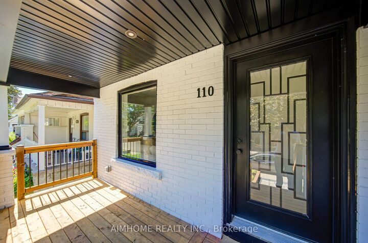 Property Photo: 110 Bastedo Avenue ON M4C 3N1